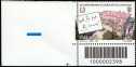 2024 - 40° Anniversario degli Accordi di Villa Madama - francobollo con codice a barre n° 2398 in BASSO a sinistra