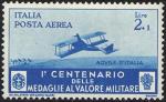 Posta Aerea - Centenario della istituzione delle Medaglie al Valor Militare - Aviazione in Libia,  «aquile d'Italia»