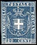 1860 - Governo Provvisorio - Stemma sabaudo