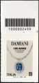 2024 - "Eccellenze del sistema produttivo ed economico" - Imprenditoria italiana : Damiani - Centenario della fondazione - francobollo con codice a barre n° 2499  in  ALTO   a  destra