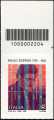 2022 - Paolo Ruffini - Bicentenario della scomparsa - francobollo con codice a barre n° 2204 in ALTO   a destra
